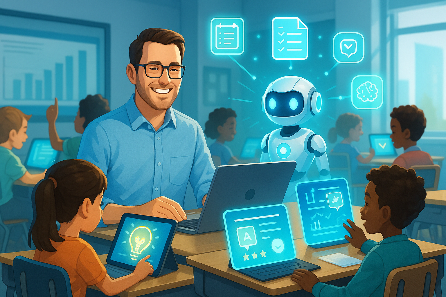 🎓 AI for Teachers in 2025: How Artificial Intelligence Is Empowering Educators